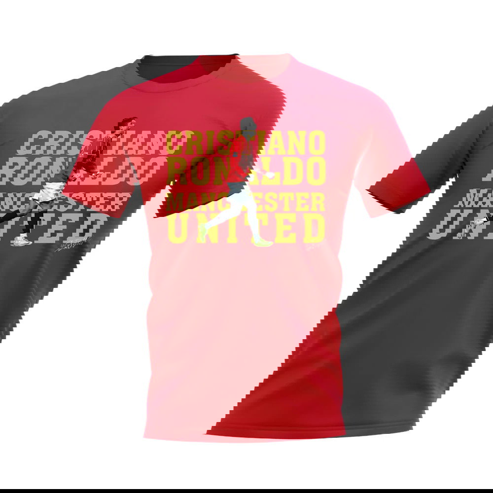 Cristiano Ronaldo Manchester United Player Tee (Red)