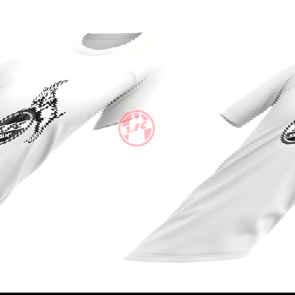FC Koln Badge T-Shirt (White)