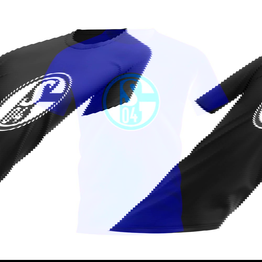Schalke Badge T-Shirt (Royal Blue)
