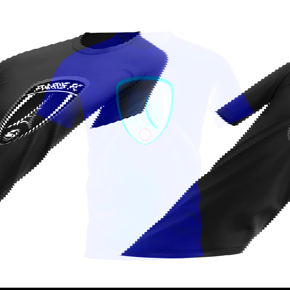 Paris FC Badge T-Shirt (Royal Blue)