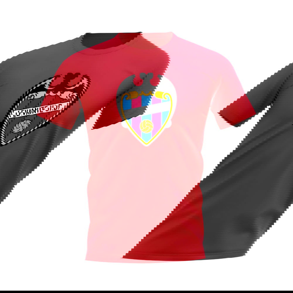 Levante Badge T-Shirt (Red)