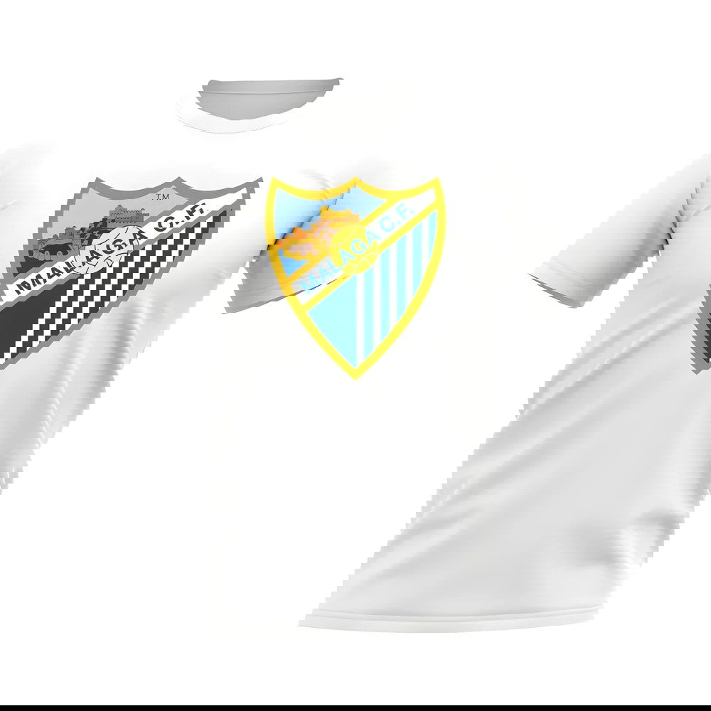 Malaga Badge T-Shirt (White)