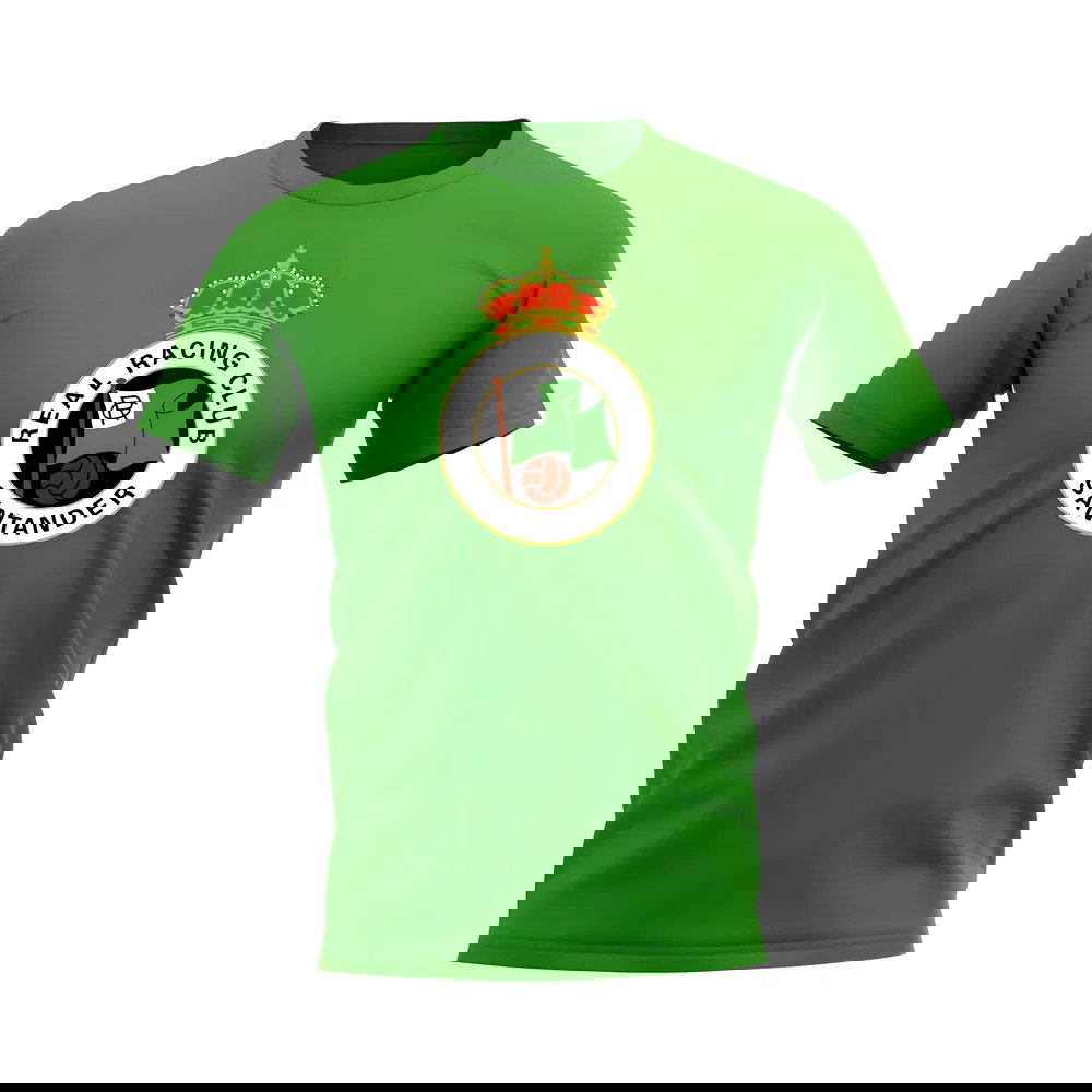 Racing Santander Badge T-Shirt (Green)