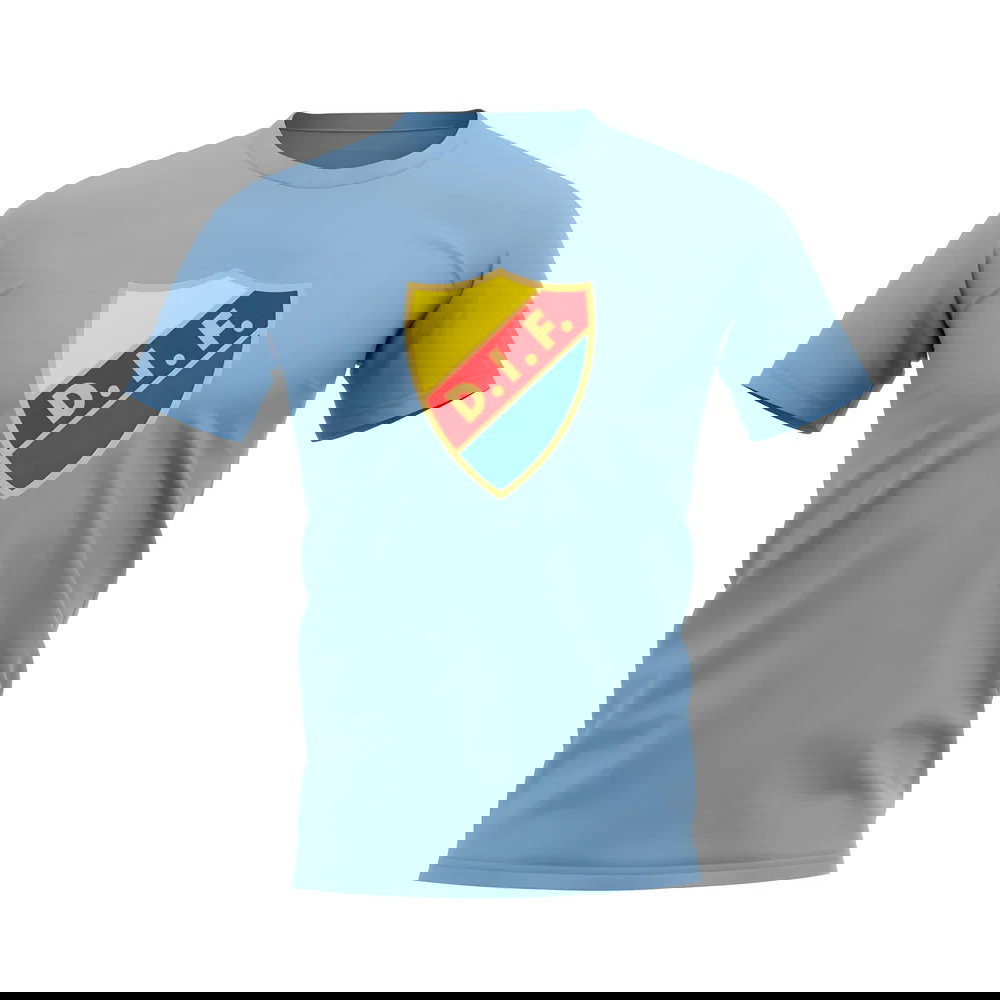 Djurgarden Badge T-Shirt (Sky Blue)