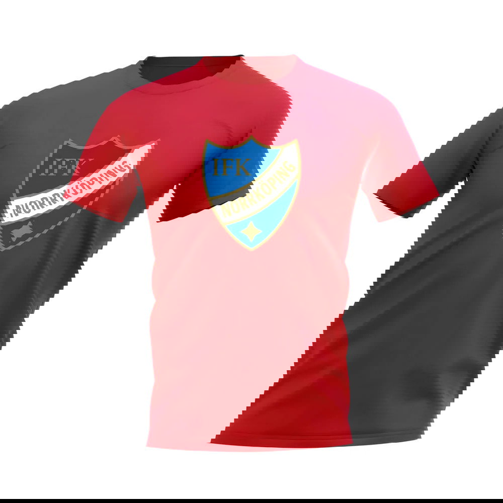 Norrkoping Badge T-Shirt (Red)