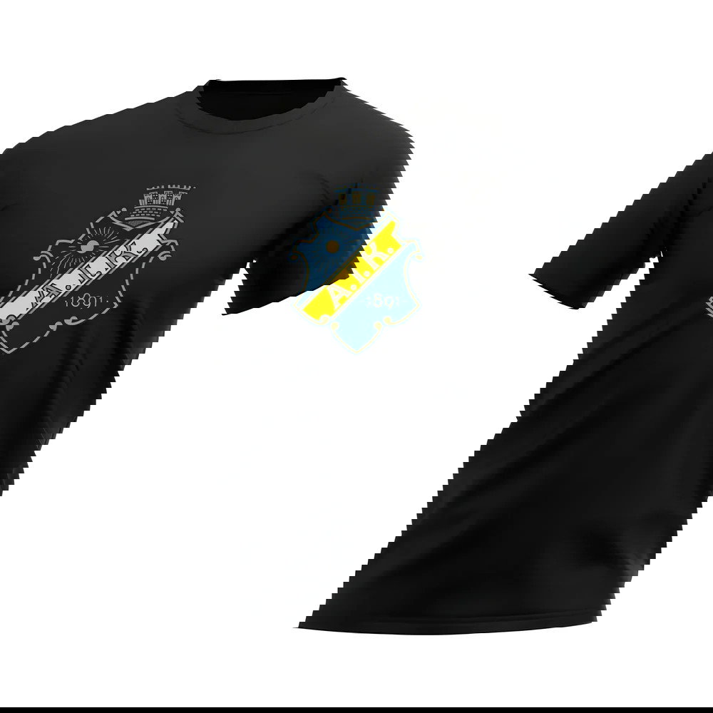 AIK Badge T-Shirt (Black)