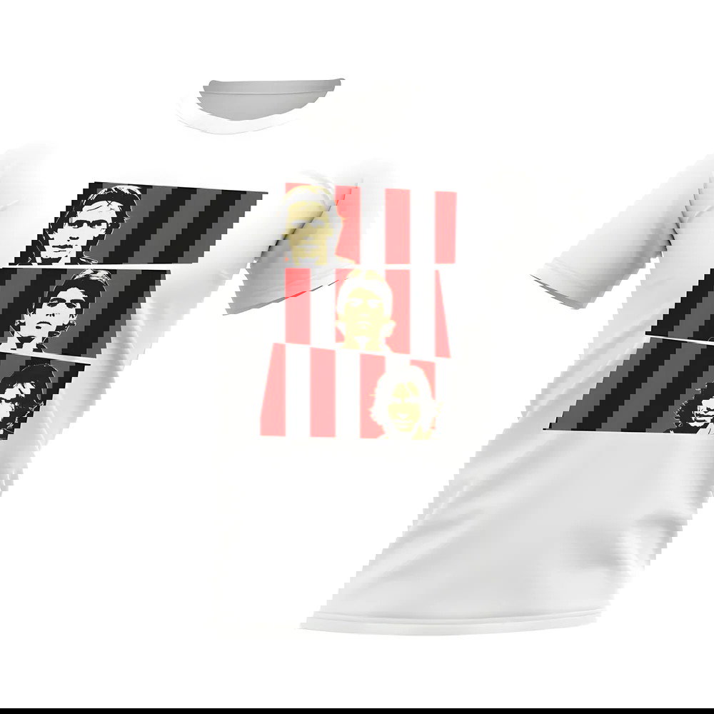 Inzaghi Kaka Pirlo AC Milan Trio T-Shirt (White)