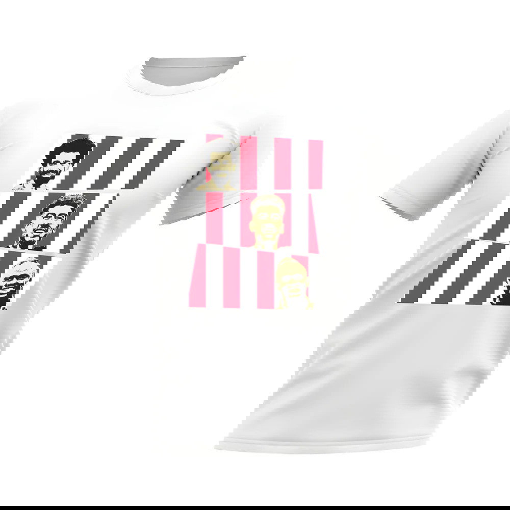 Salah Firmino Mane Liverpool Trio T-Shirt (White)