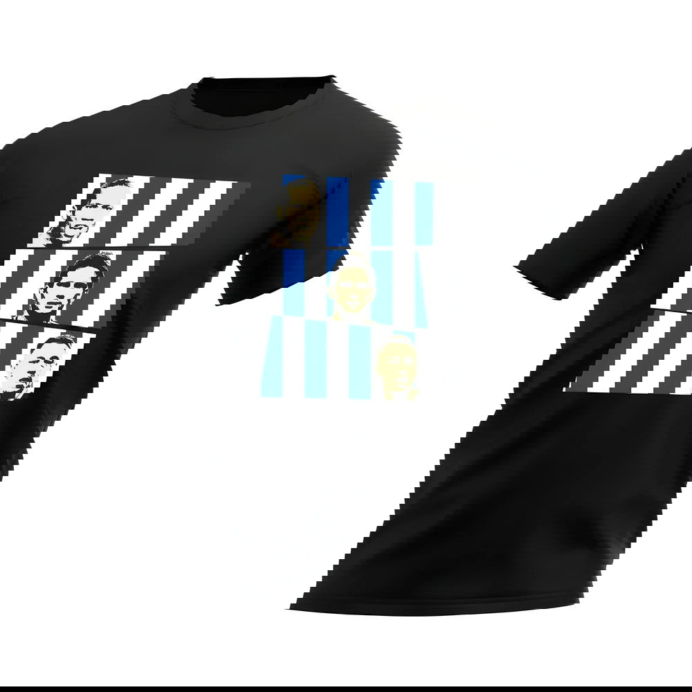 Drogba Lampard Terry Chelsea Trio T-Shirt (Black)