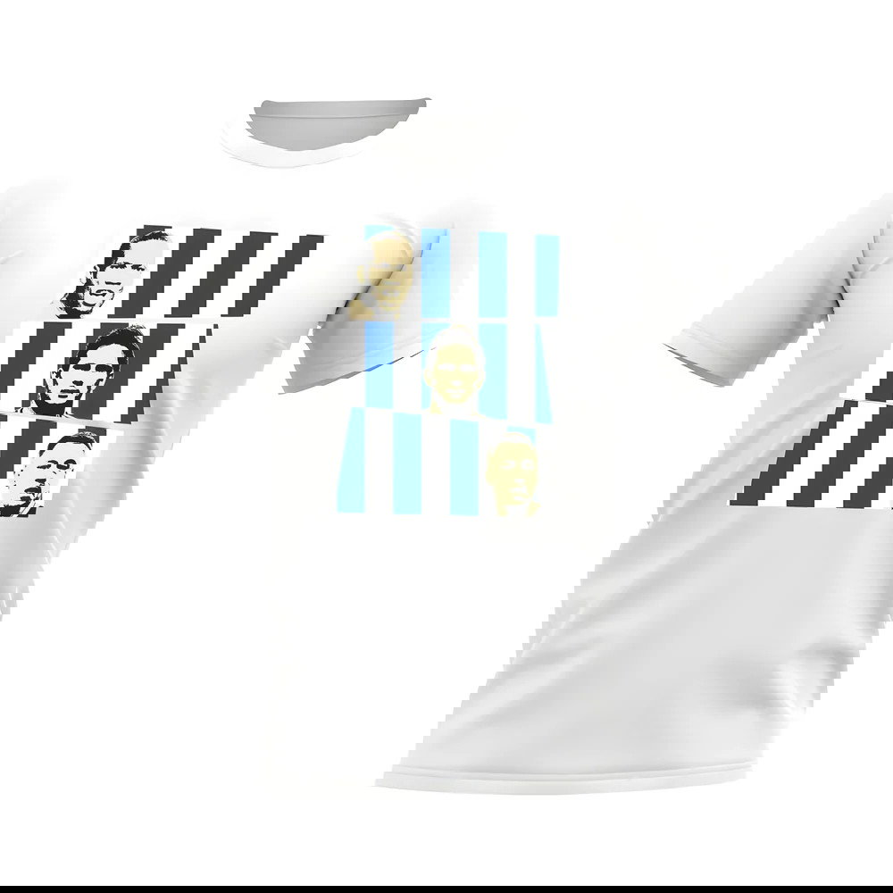 Drogba Lampard Terry Chelsea Trio T-Shirt (White)