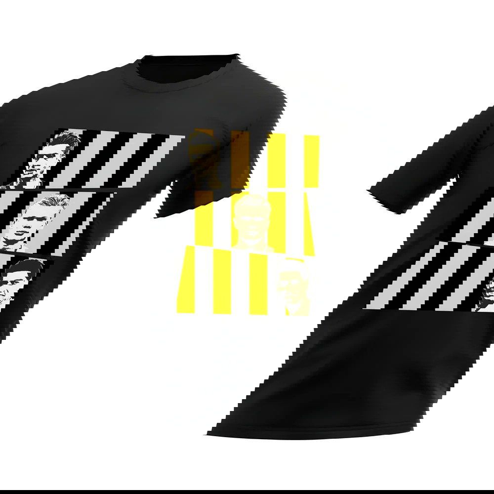 Reus Haaland Bellingham Borussia Dortmund Trio T-Shirt (Black)
