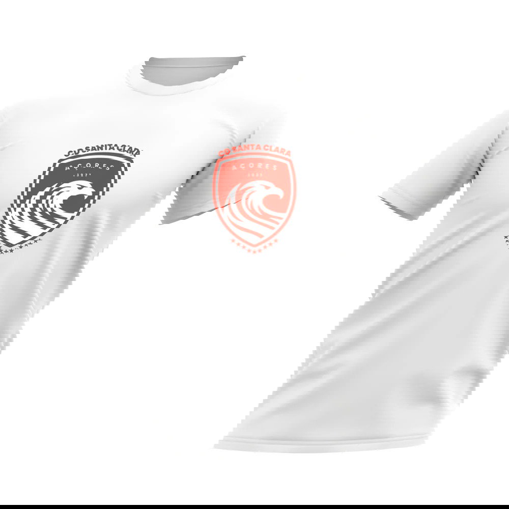 Santa Clara Badge T-shirt (White)