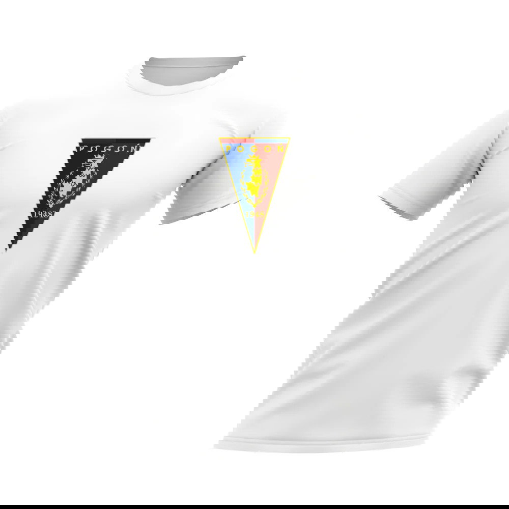 Pogon Sczcecin Badge T-shirt (White)