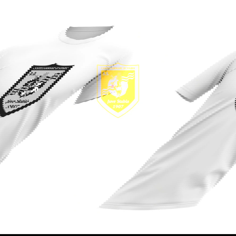 Juve Stabia Badge T-shirt (White)