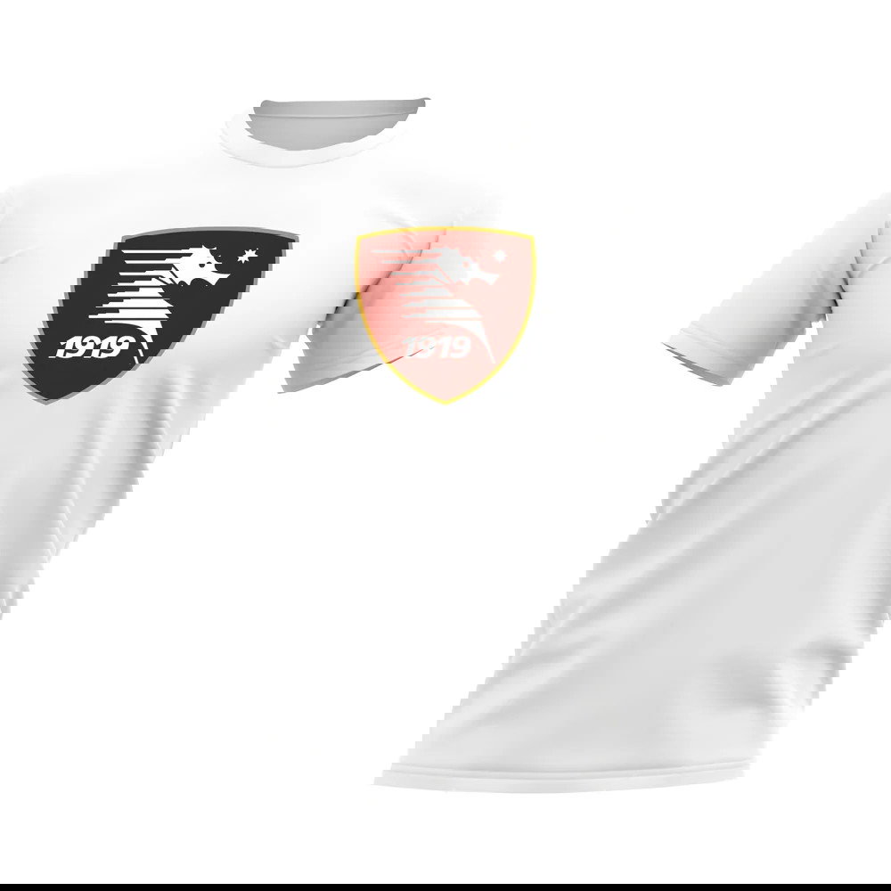 Salernitana Badge T-Shirt (White)