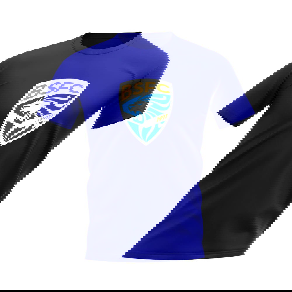 Brescia Badge T-shirt (Royal Blue)
