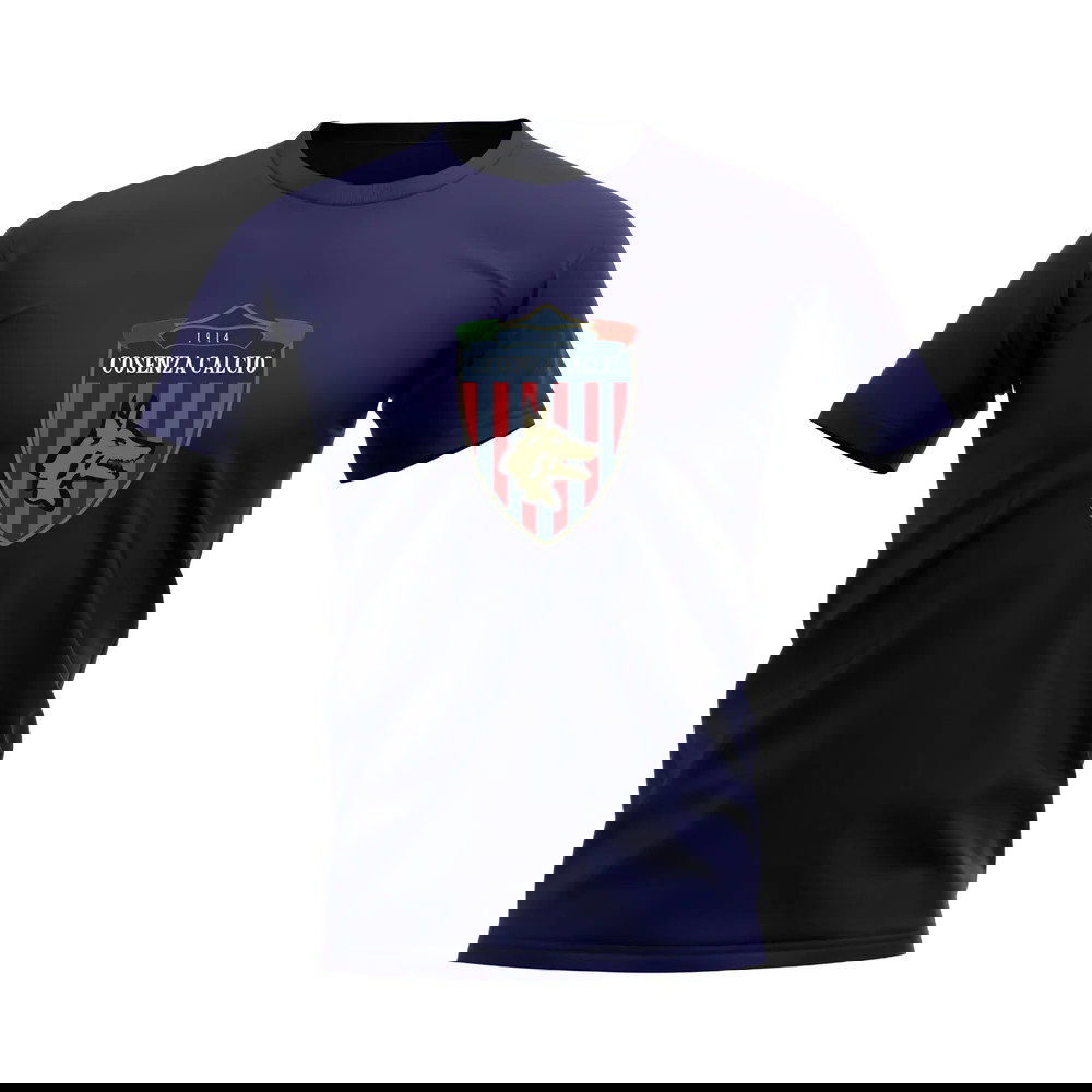 Cosenza Badge T-shirt (Navy)
