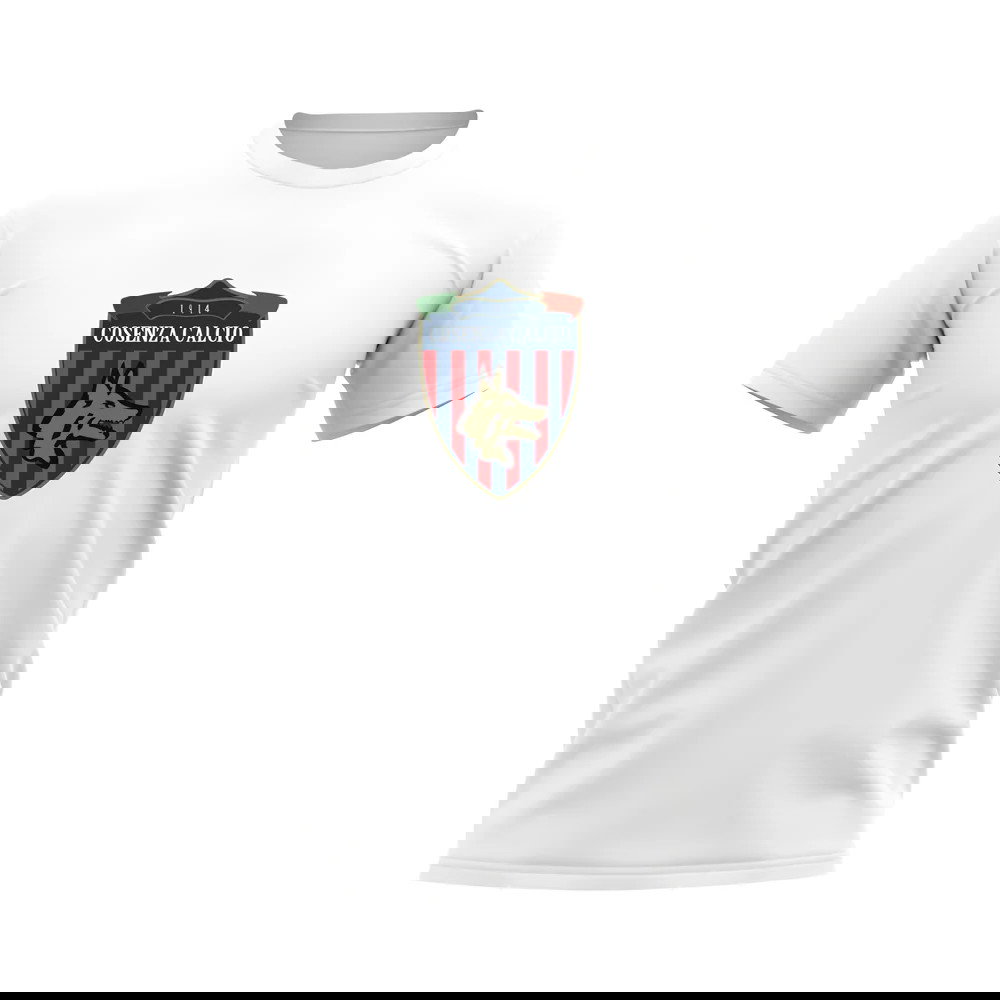 Cosenza Badge T-shirt (White)