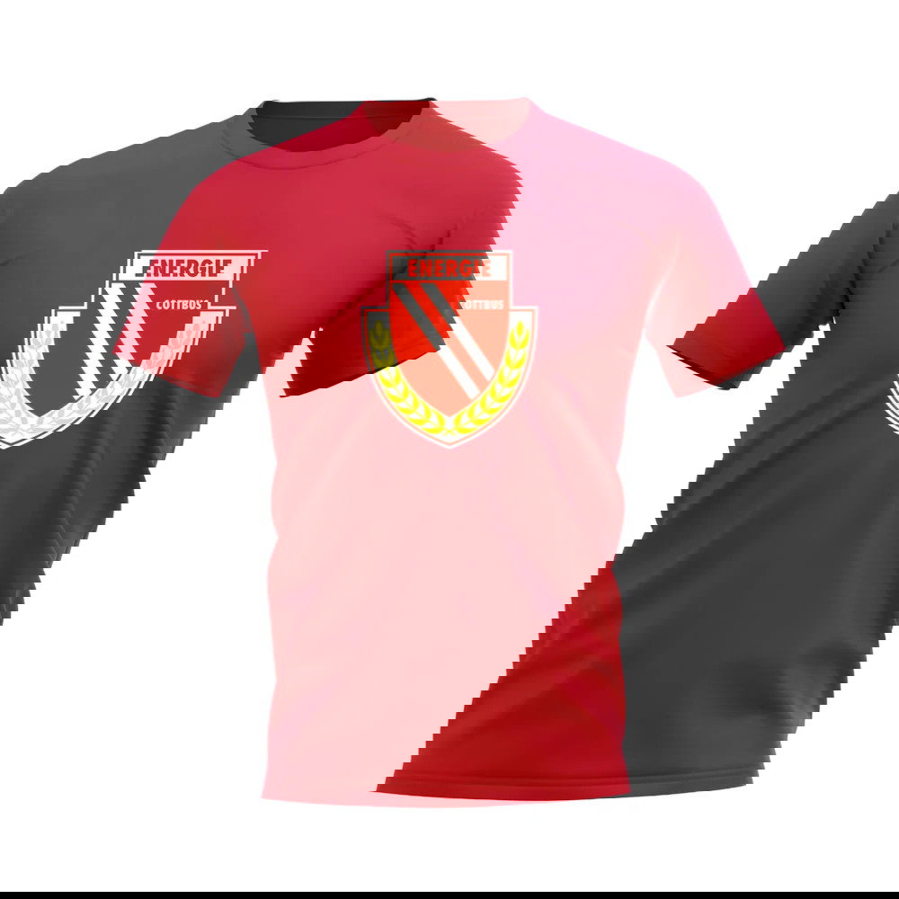 Energie Cottbus Badge T-shirt (Red)