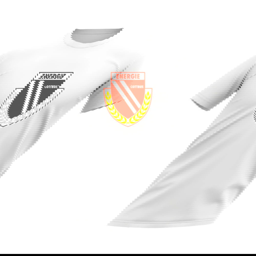 Energie Cottbus Badge T-shirt (White)