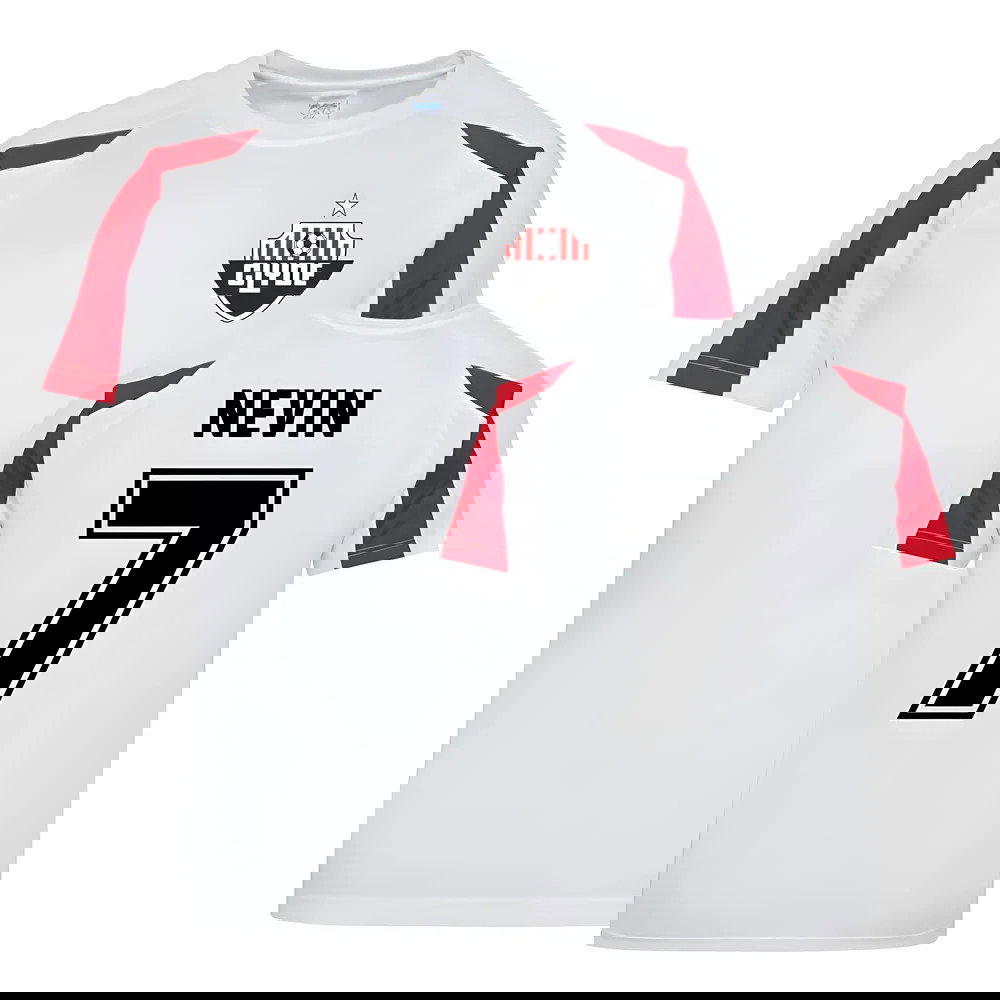 Pat Nevin Clyde Sports Training Jersey (White)