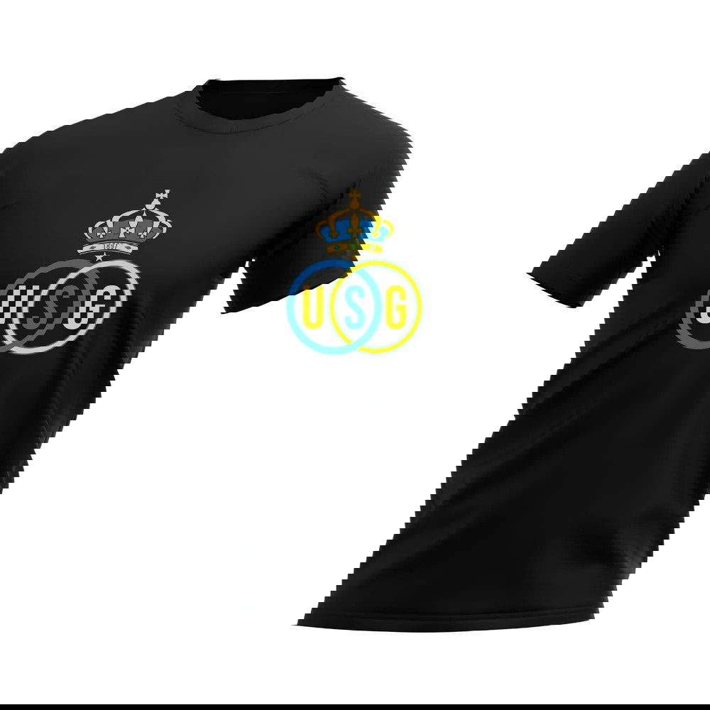 Union Saint-Gillois Badge T-shirt (Black)
