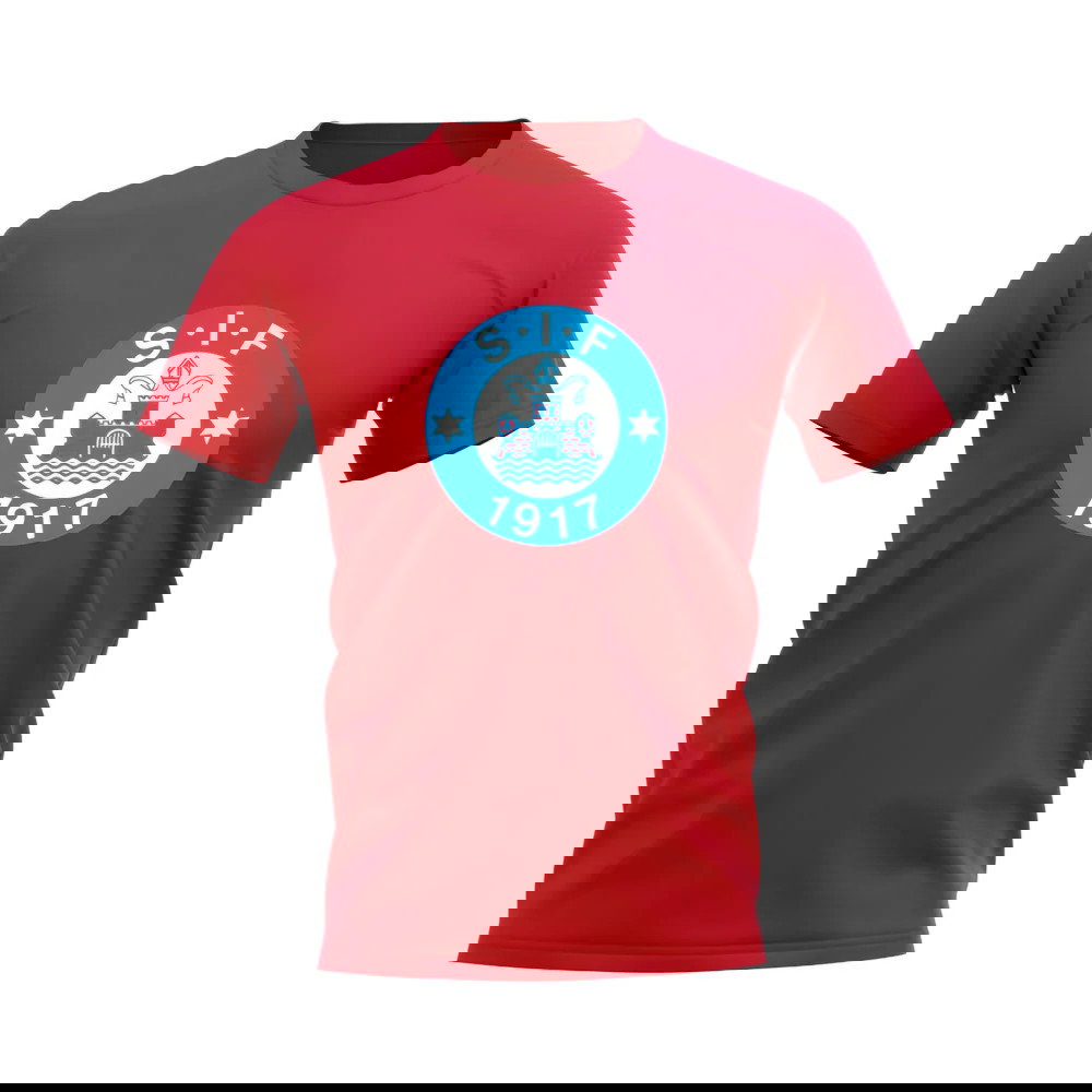 Silkeborg Badge T-shirt (Red)