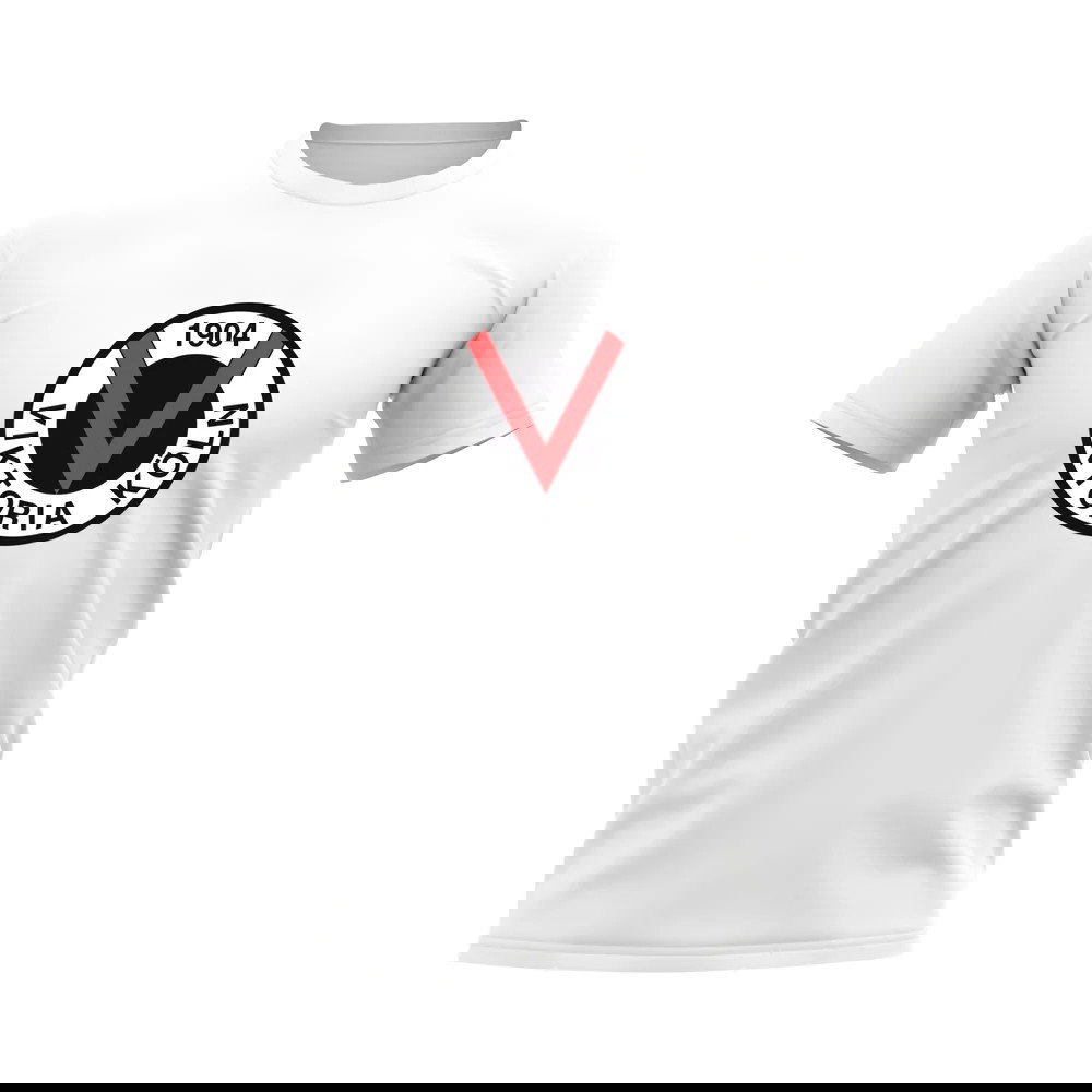 Viktoria Koln Badge T-shirt (White)