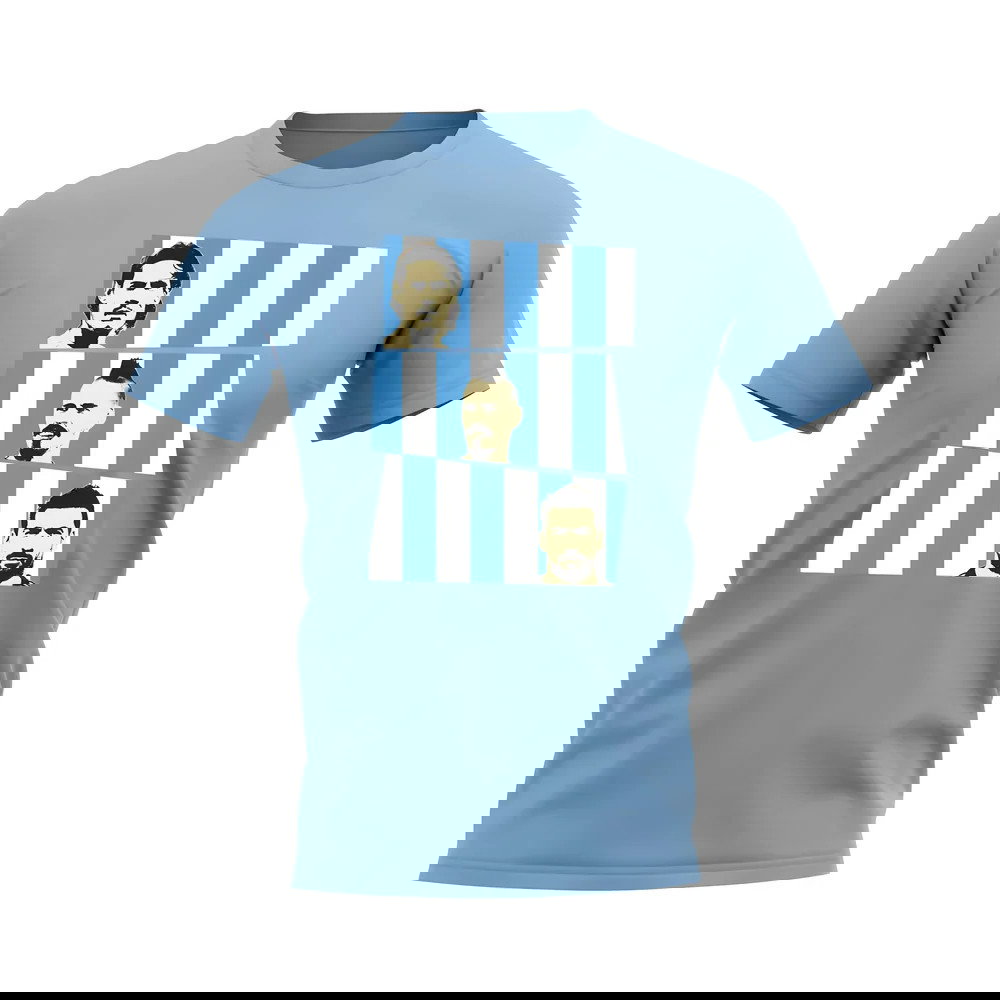 Cavani Hamsik Lavezzi Napoli T-Shirt (Sky)