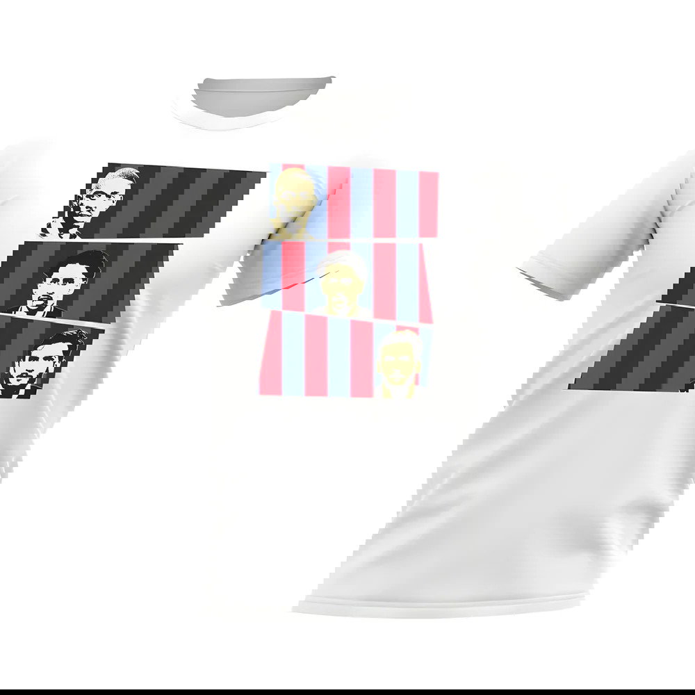 Dembele Marquinhos Kvaratskhelia PSG T-Shirt (White)