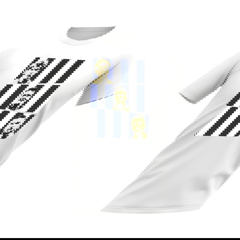 McCoist Gascoigne Ferguson Rangers T-Shirt (White)