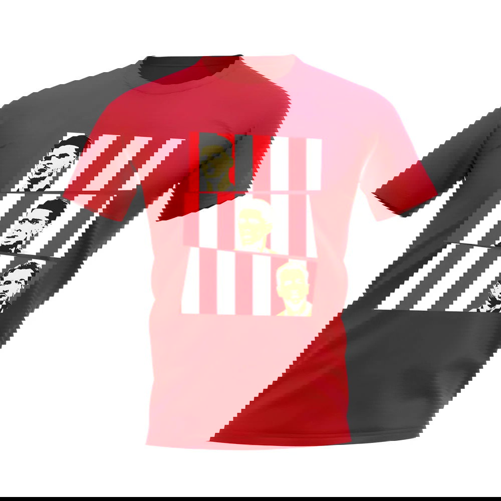 Rice Bellingham Kane England T-Shirt (Red)