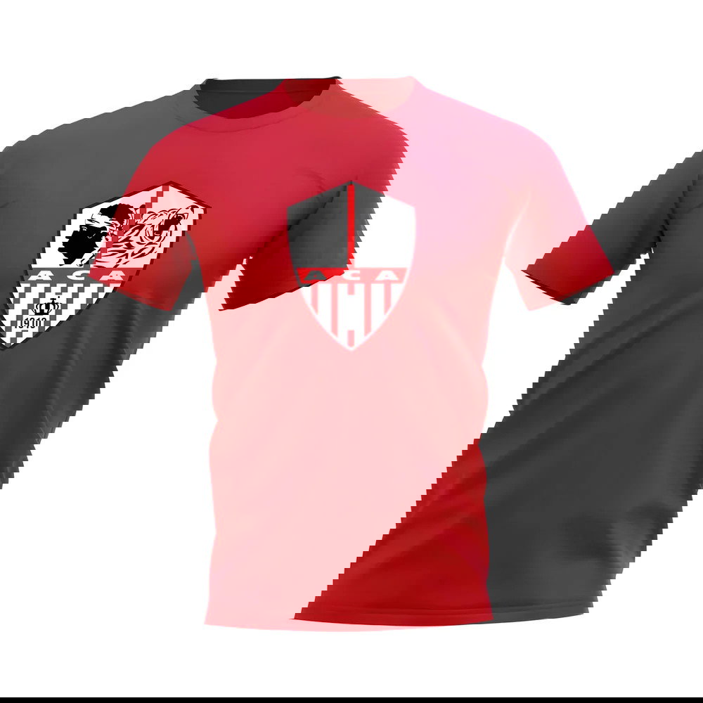 Ajaccio Badge T-shirt (Red)