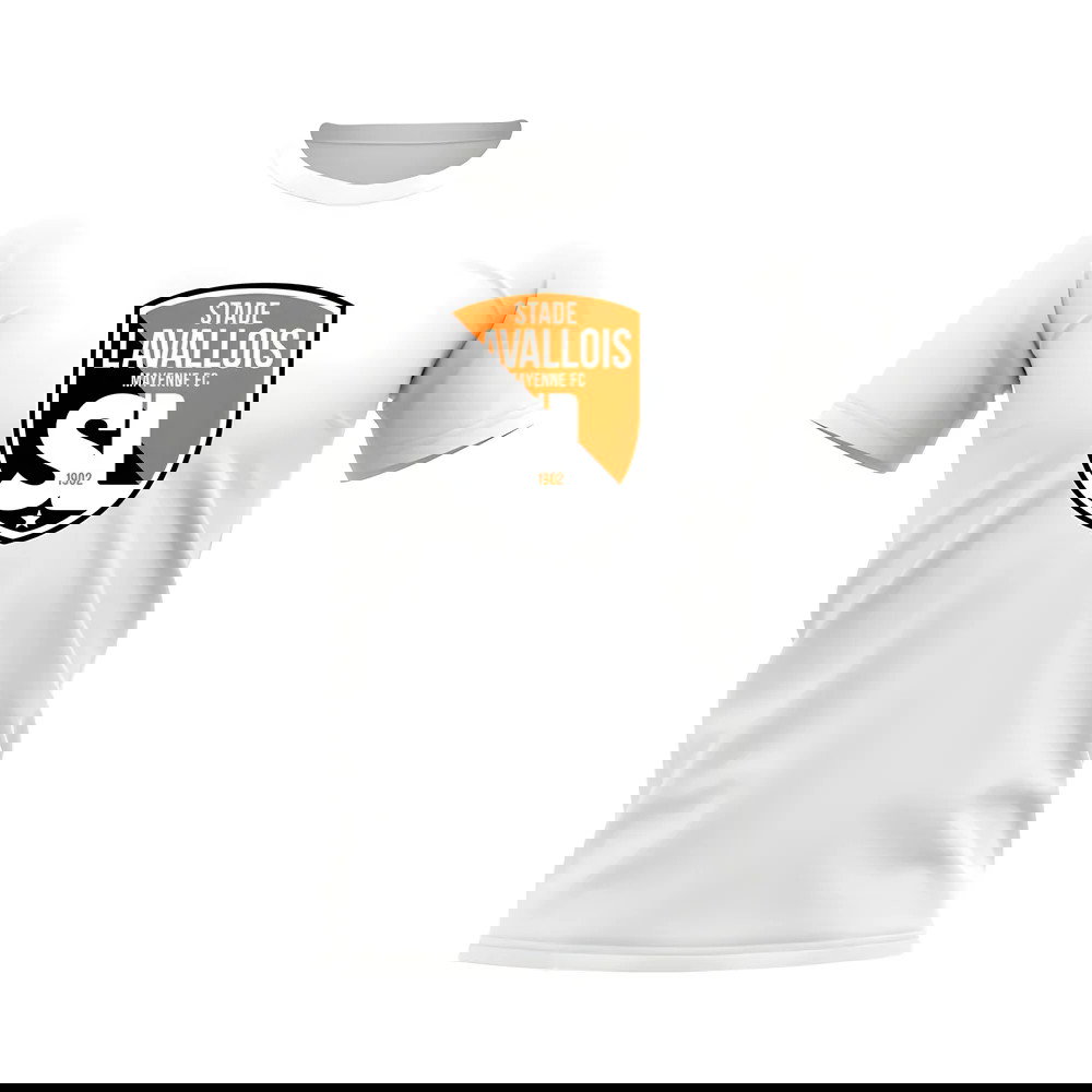 Stade Lavallois Badge T-shirt (White)