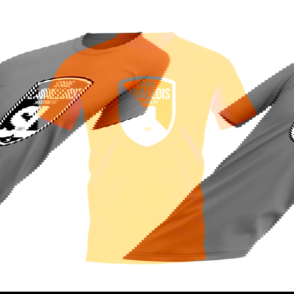 Stade Lavallois Badge T-shirt (Orange)