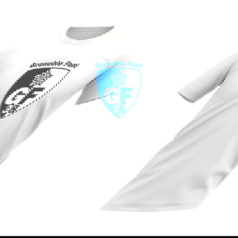 Grenoble Foot Badge T-shirt (White)
