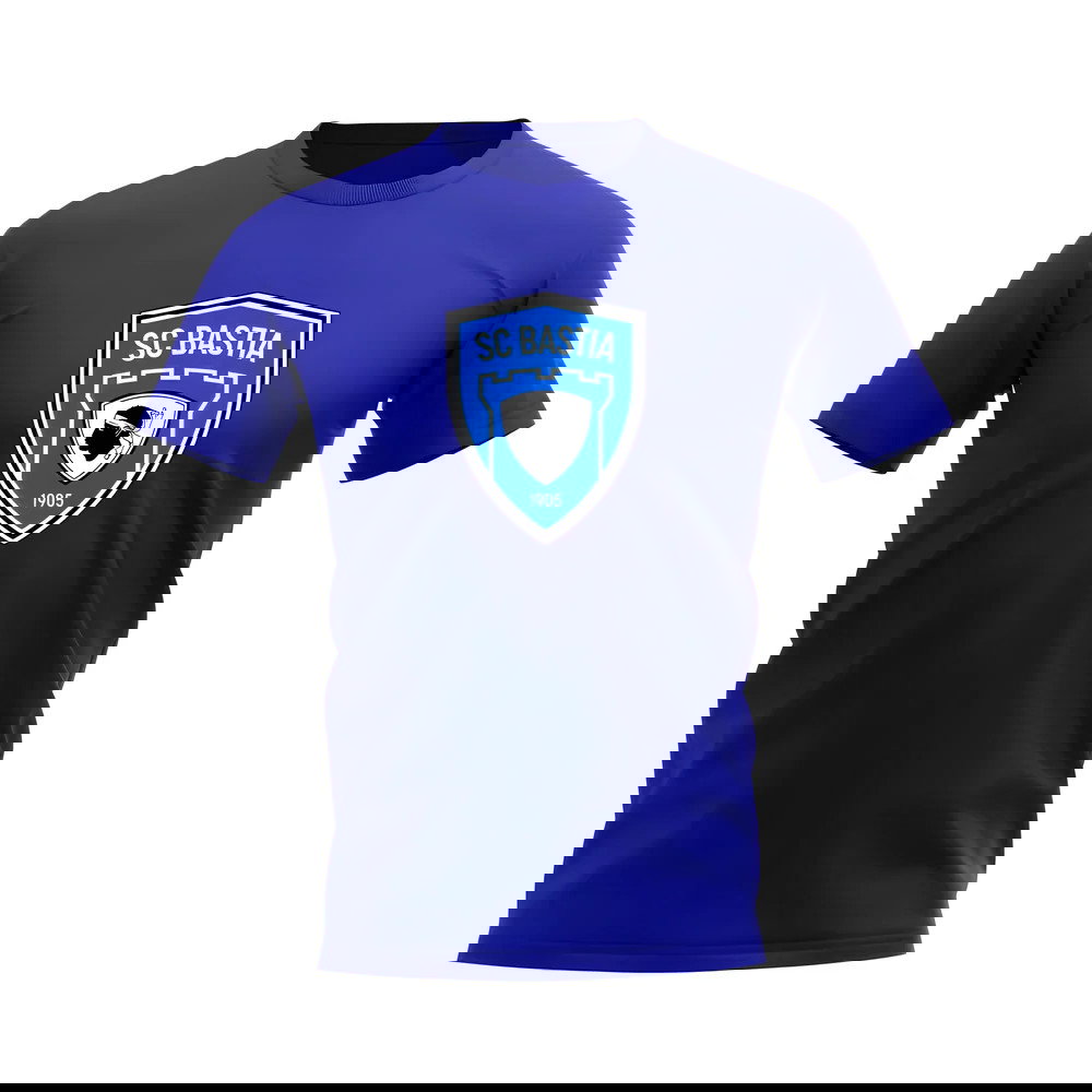 Bastia Badge T-shirt (Royal Blue)