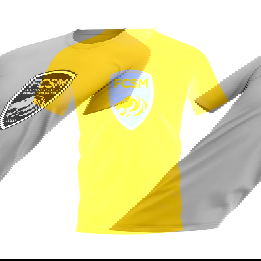 Sochaux Badge T-shirt (Yellow)