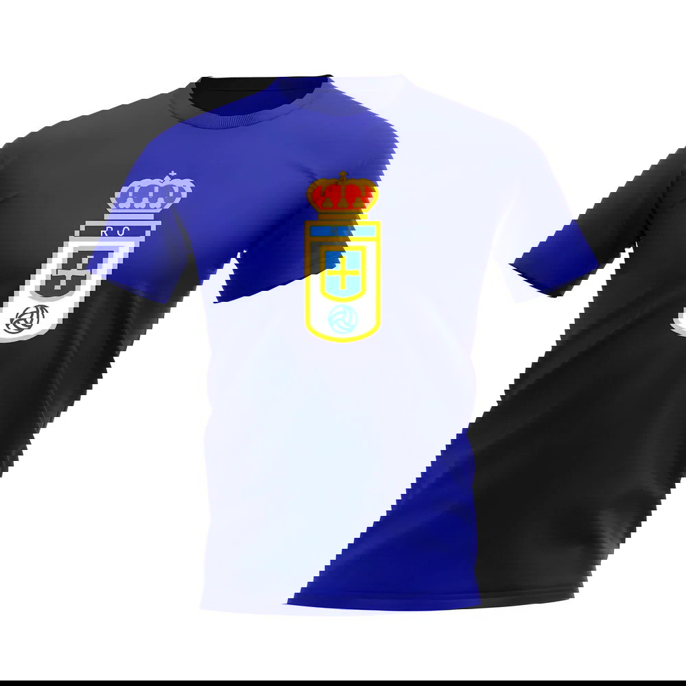 Oviedo Badge T-shirt (Royal Blue)