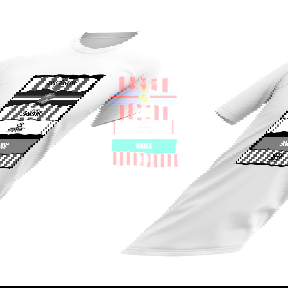 Sunderland Shirt Sponsor History T-shirt (White)