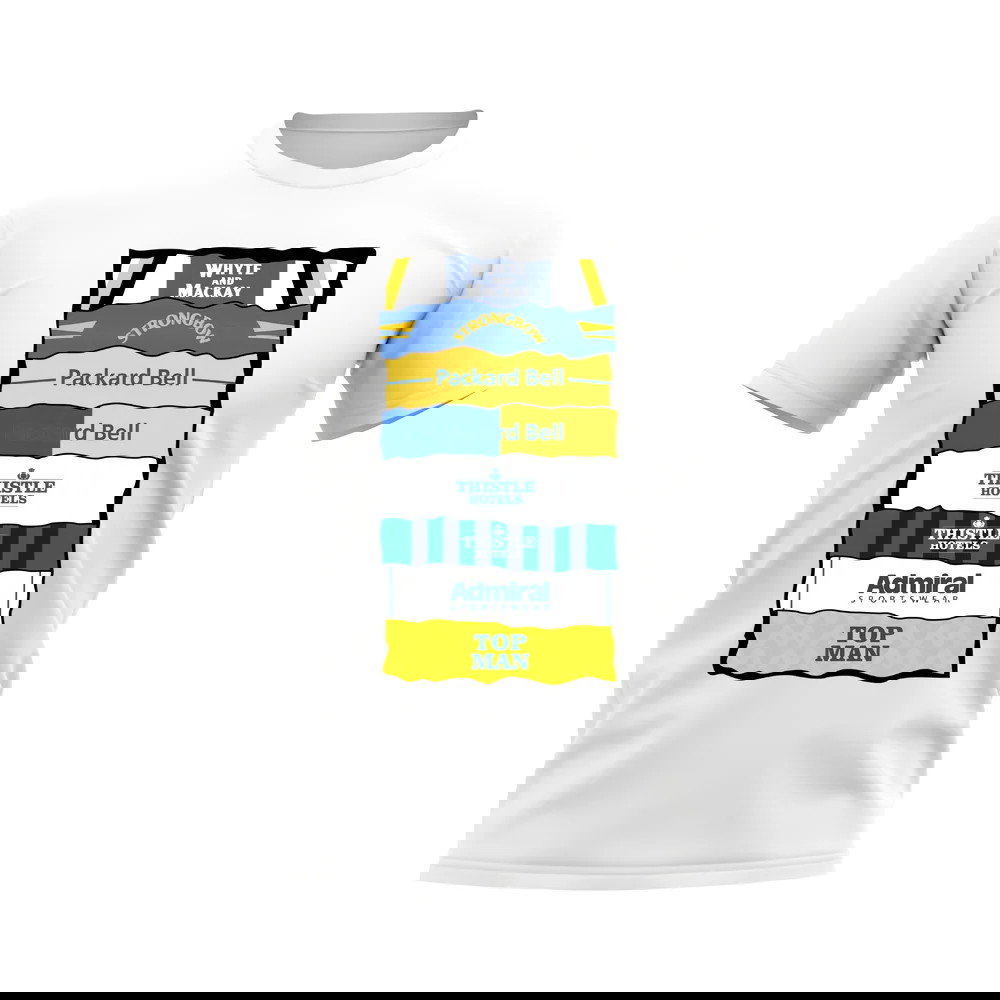 Leeds Shirt Sponsor History T-shirt (White)