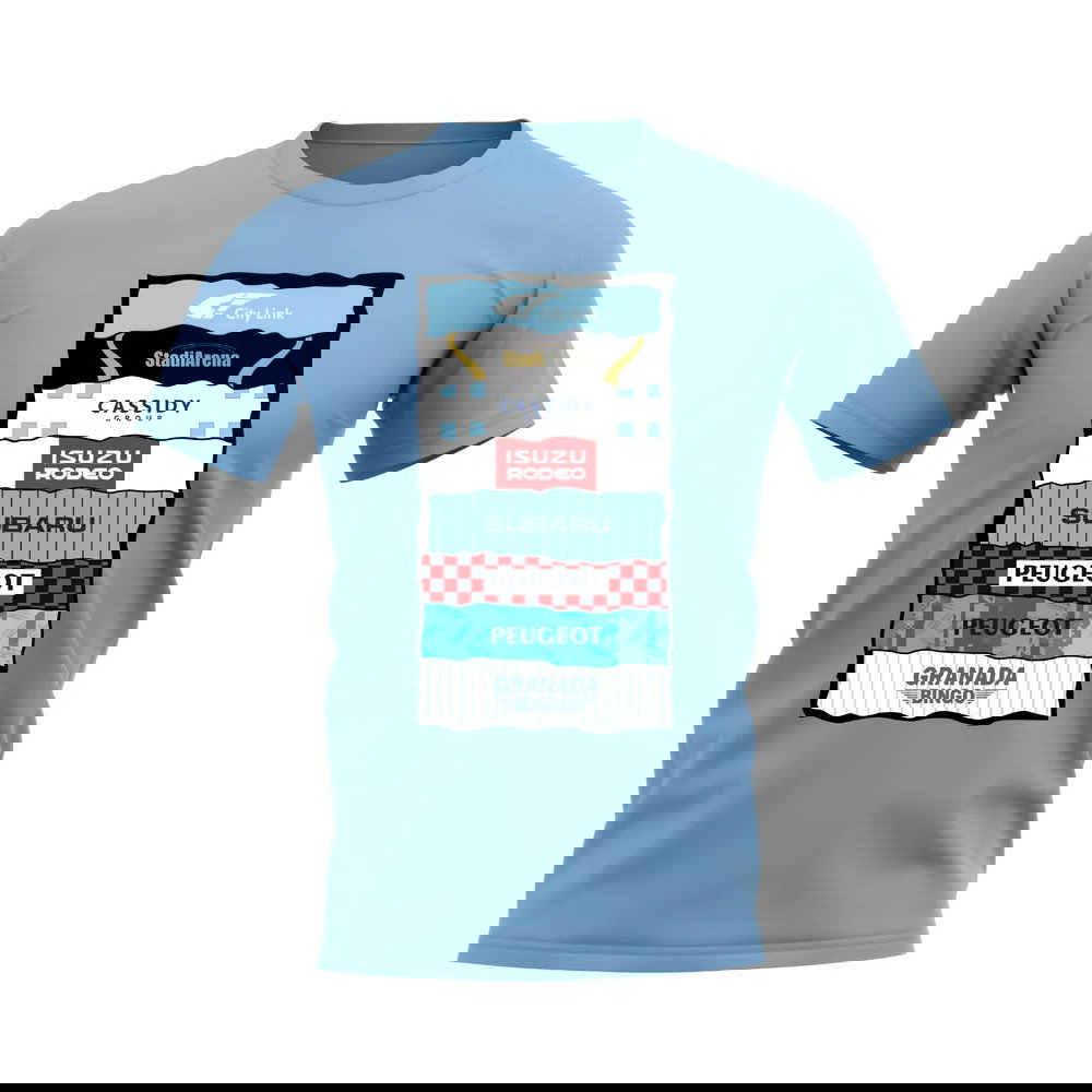 Coventry Shirt Sponsor History T-shirt (Sky)