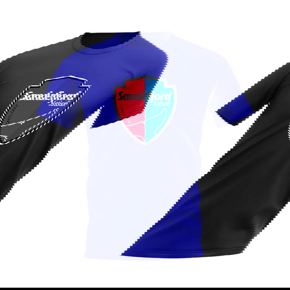 Sandefjord Badge T-shirt (Royal Blue)