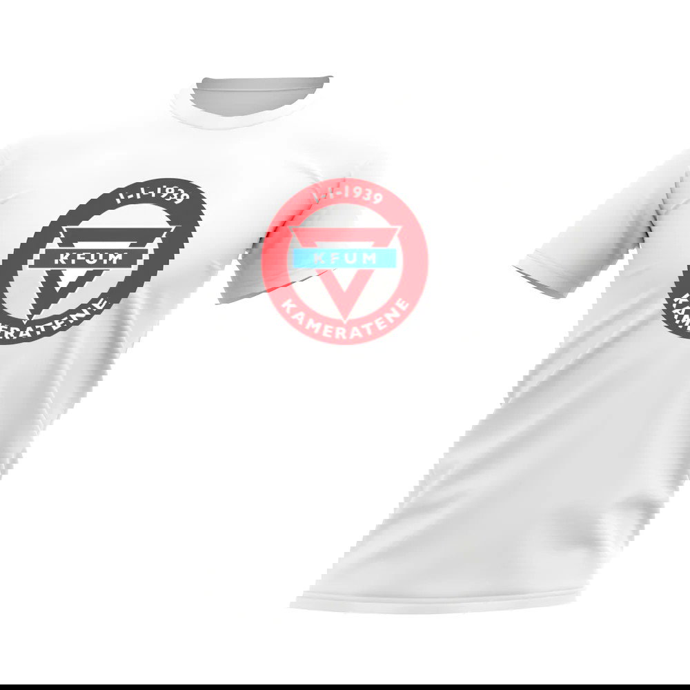 KFUM Badge T-Shirt (White)