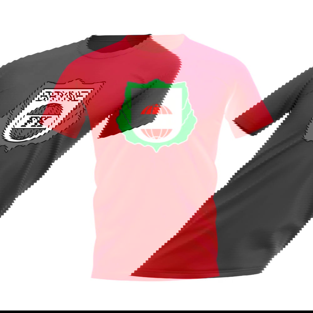 Bryne Badge T-Shirt (Red)