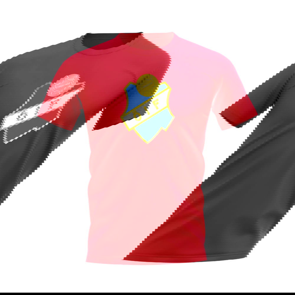 Osters Badge T-Shirt (Red)