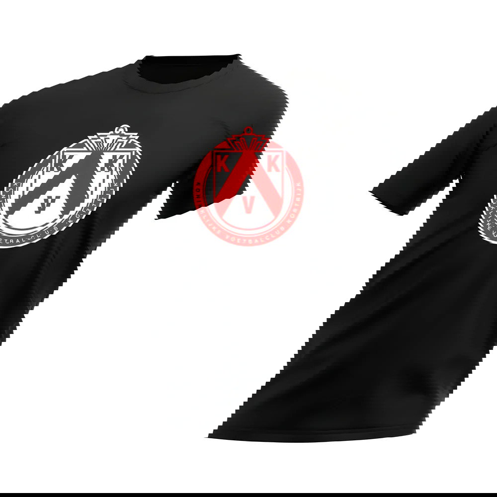 Kortrijk Badge T-shirt (Black)