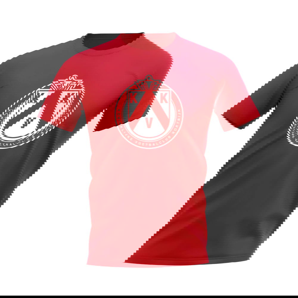 Kortrijk Badge T-shirt (Red)