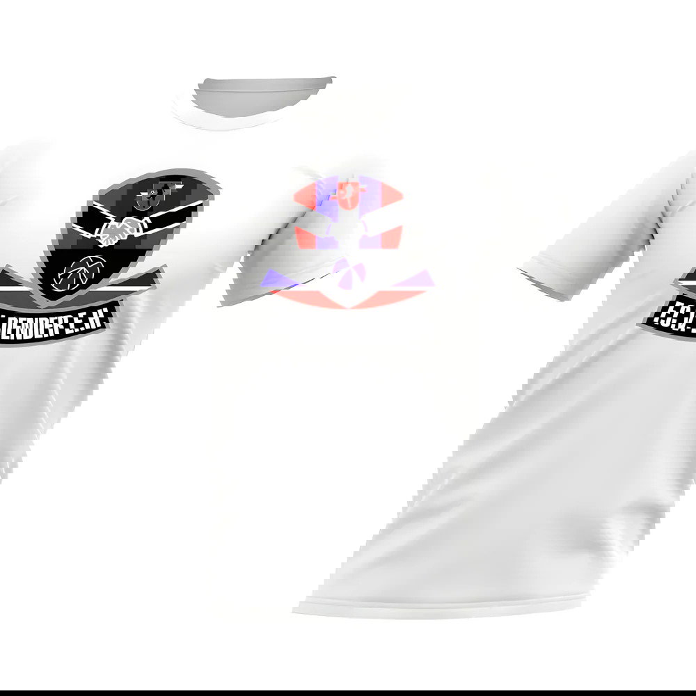 Dender Badge T-shirt (White)