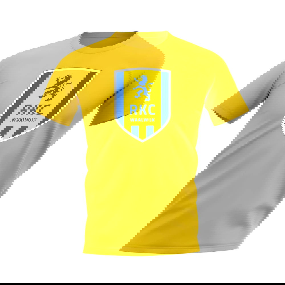 Waalwijk Badge T-shirt (Yellow)